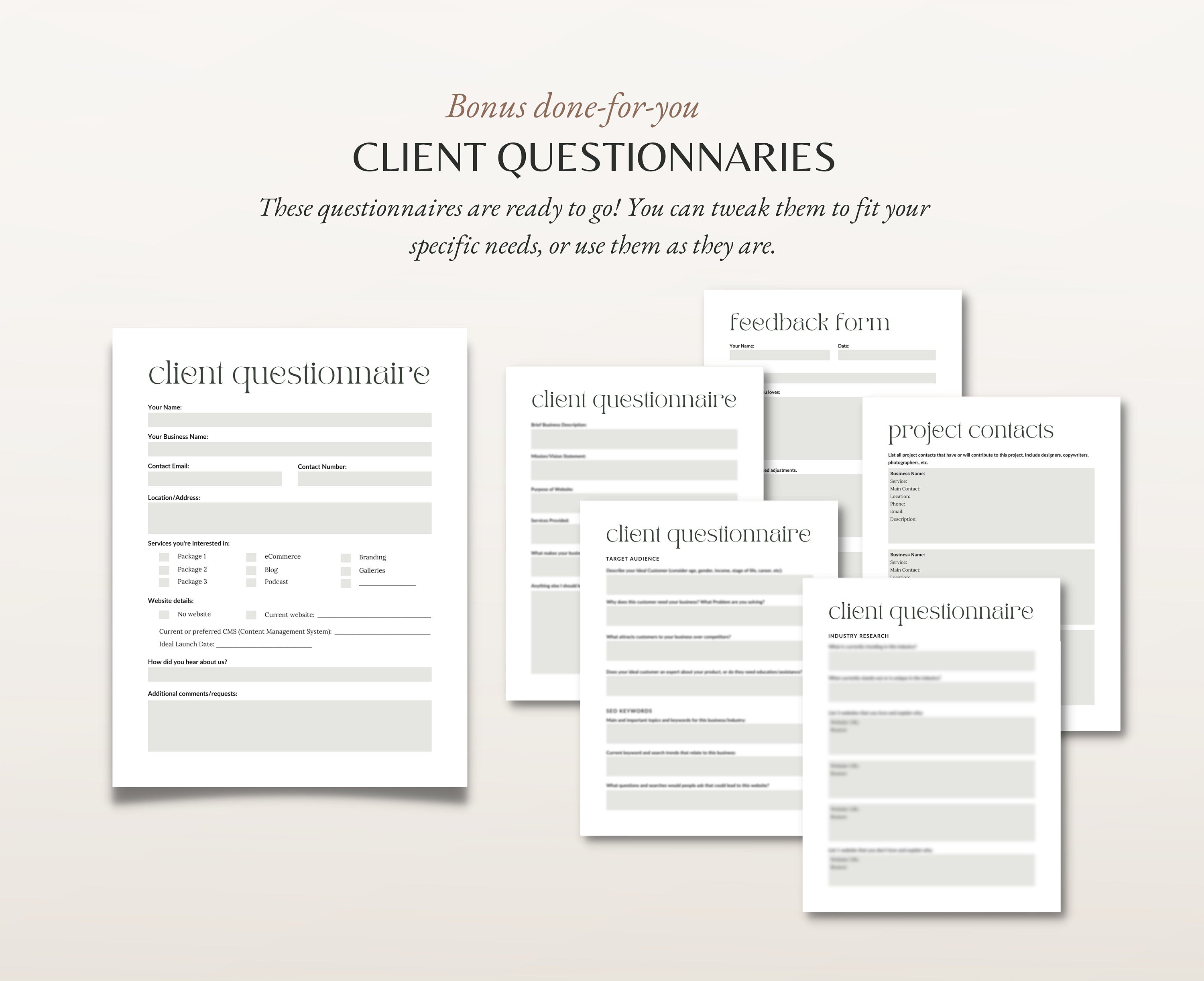 Web Designer Welcome Guide Canva Template, Website Developer Client Magazine, Welcome Packet, Questionnaires and Services & Pricing Booklet