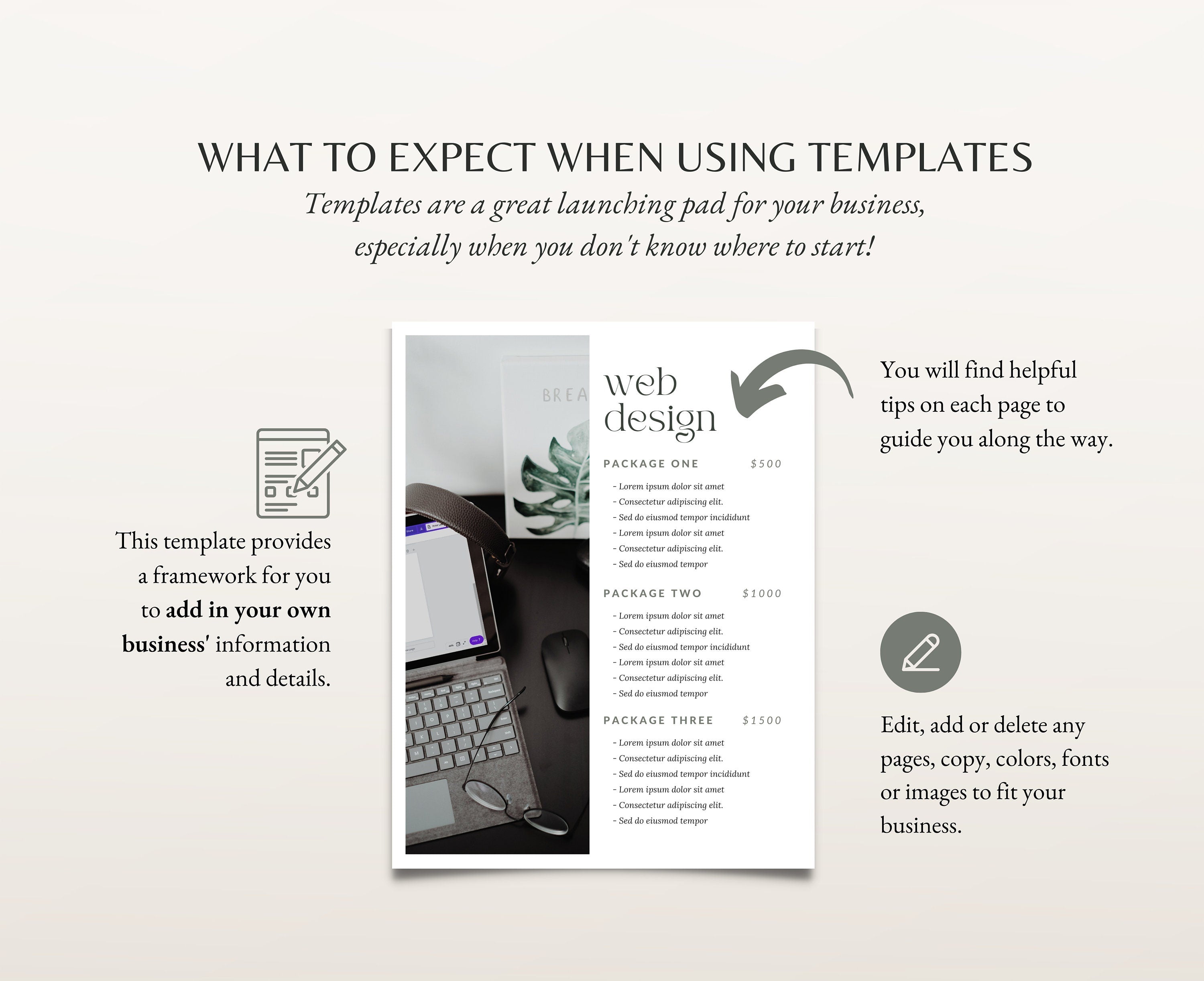 Web Designer Welcome Guide Canva Template, Website Developer Client Magazine, Welcome Packet, Questionnaires and Services & Pricing Booklet